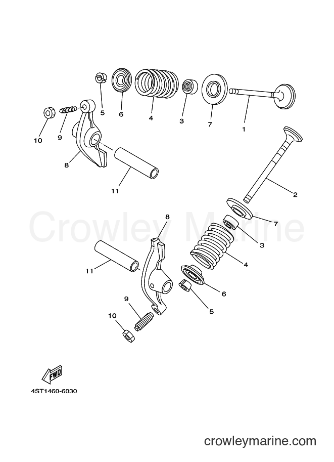 Yamaha Motors T110SE (5B9C) [010] - VALVE