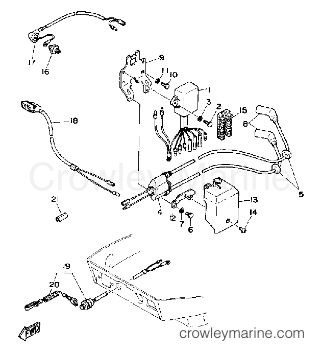 Yamaha Motors F9.9LF - ELECTRICAL