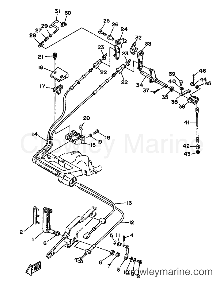 Yamaha Motors F8BM (6J7) [999] - CONTROLLER 1