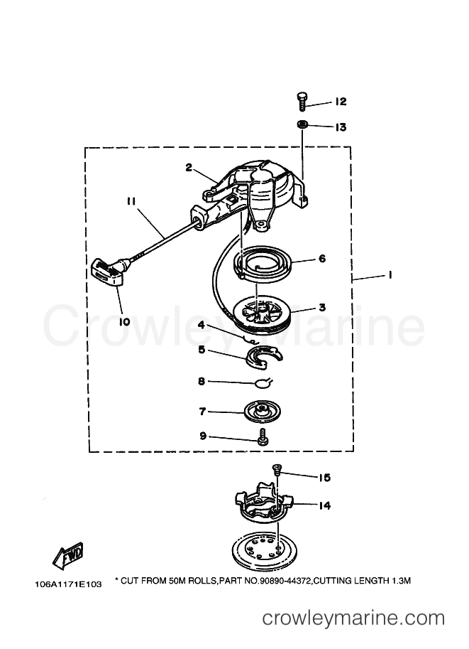 Yamaha Motors 2B (6A1) [020] - STARTER