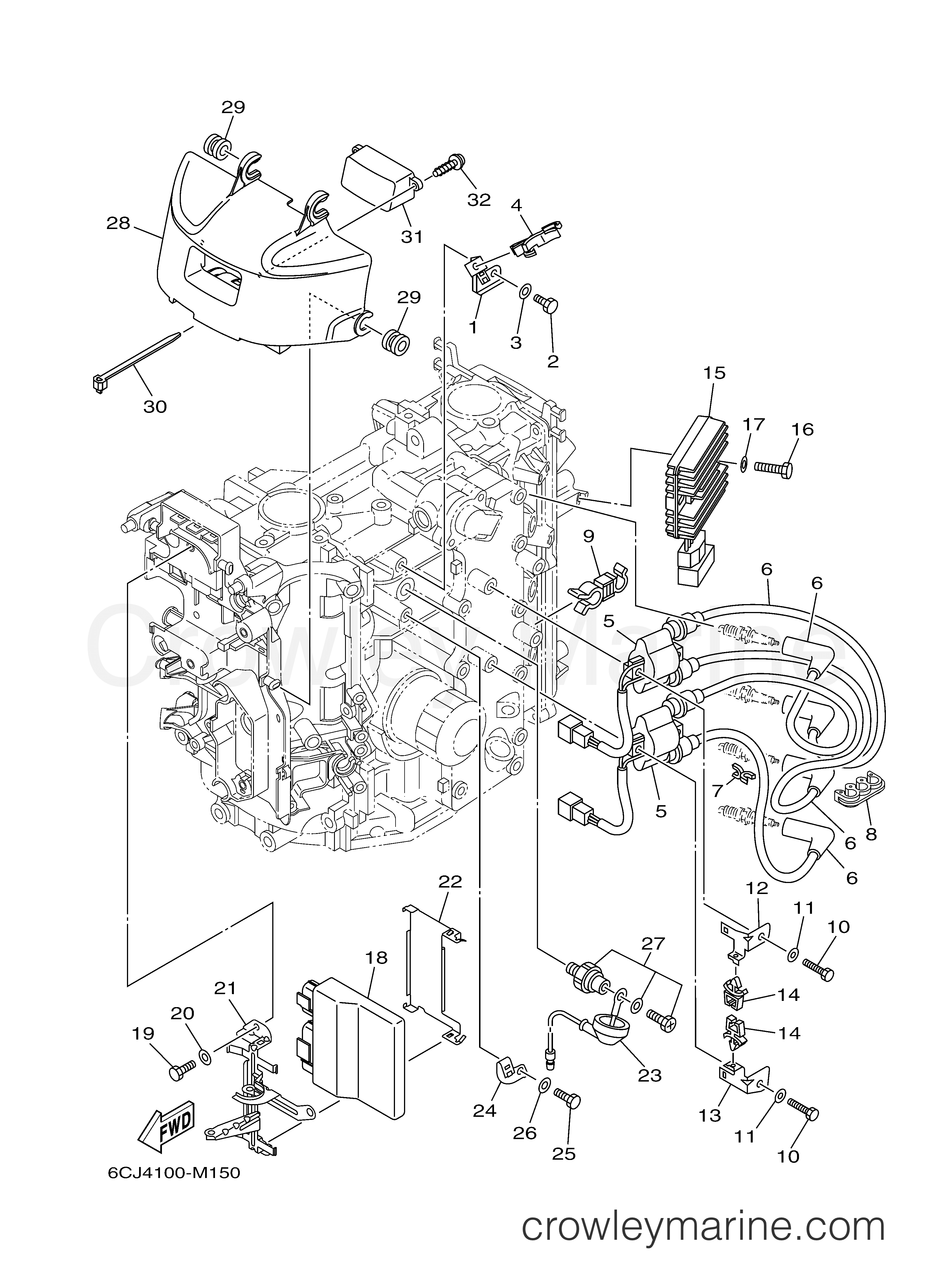 Yamaha Motors F70LA - ELECTRICAL 1