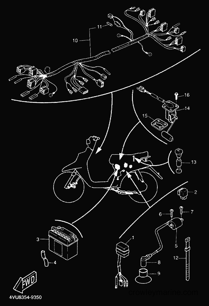Yamaha Motors CW50 (5HG6) [010] - ELECTRICAL 2