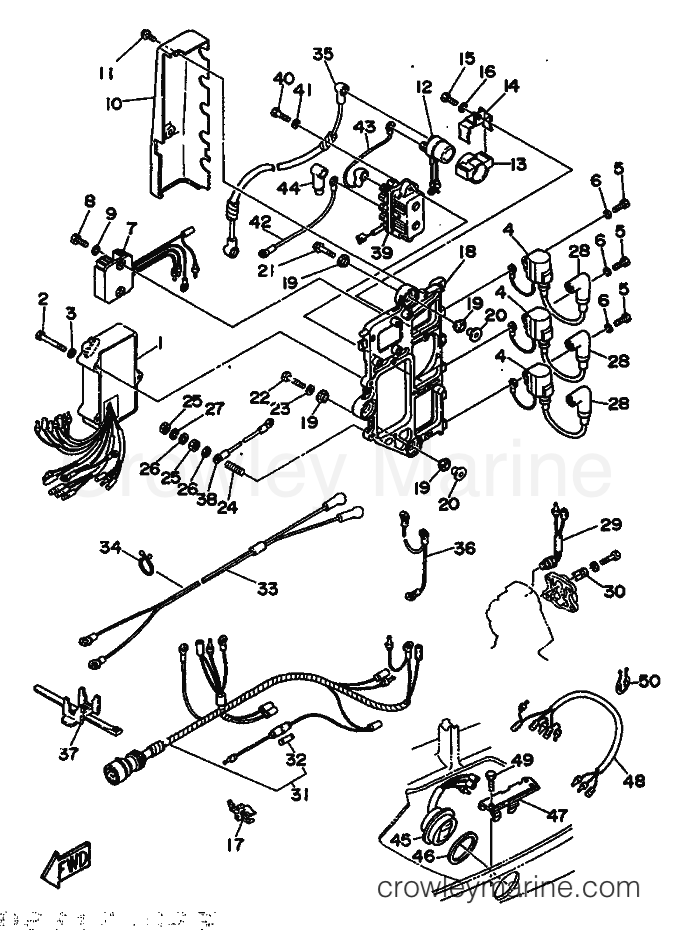 Yamaha Motors 90A (6H1) [999] - ELECTRICAL