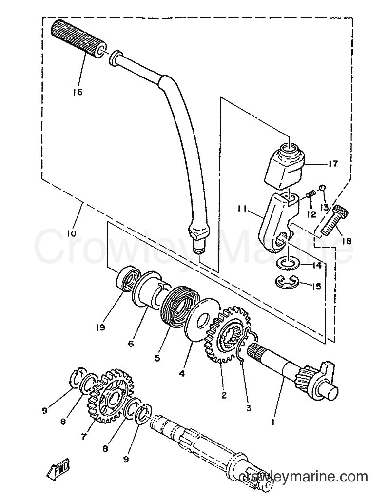 Yamaha Motors DT125-MX (4J3) [999] - STARTER