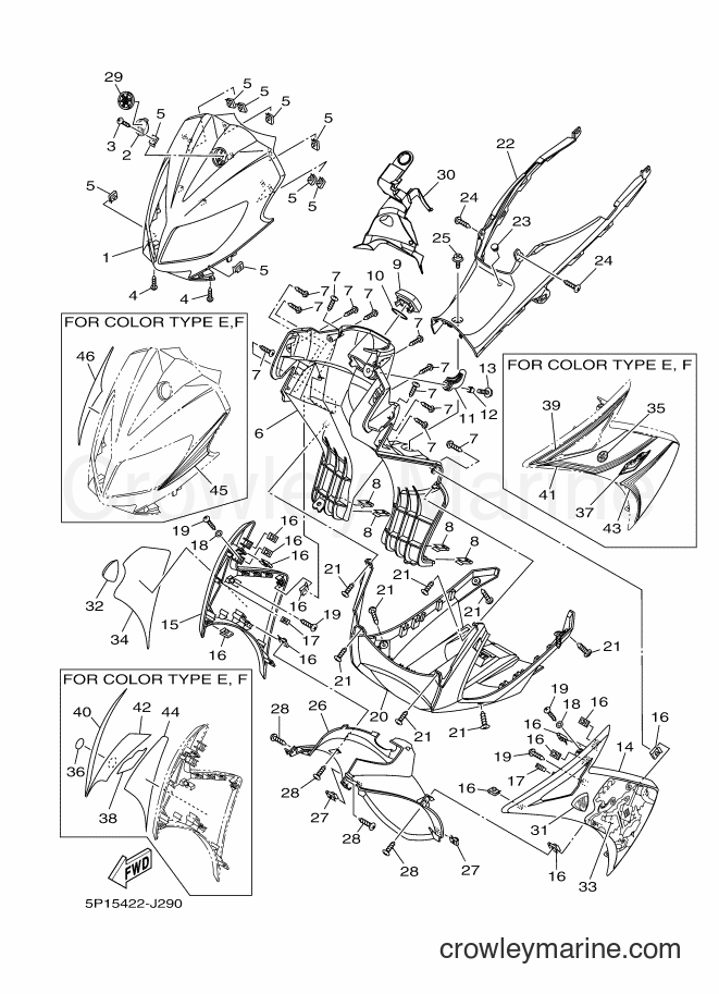 2010 Scooter AT135C - AT135C (5P15) [010] - LEG SHIELD