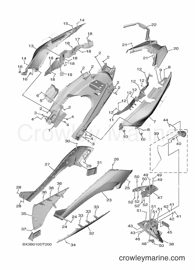 2018 Maxi-Scooter XP530D-A - XP530D-A (BC3B) [010] - SIDE COVER