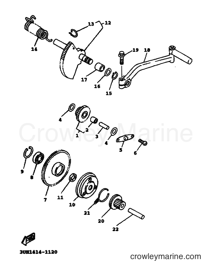 Yamaha Motors XC125TR (4THF) [010] - STARTER