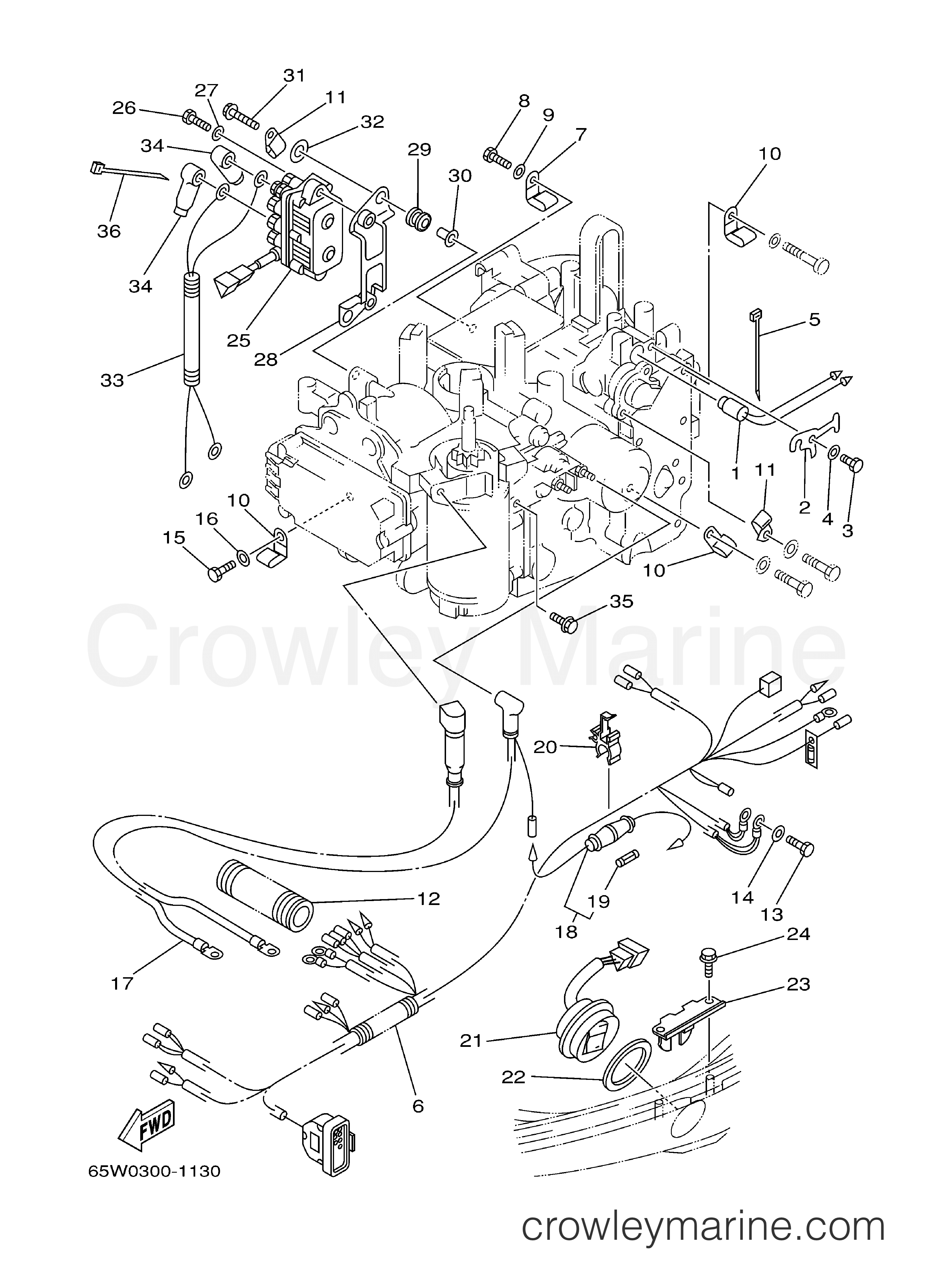 Yamaha Motors F25ESRD - ELECTRICAL 2