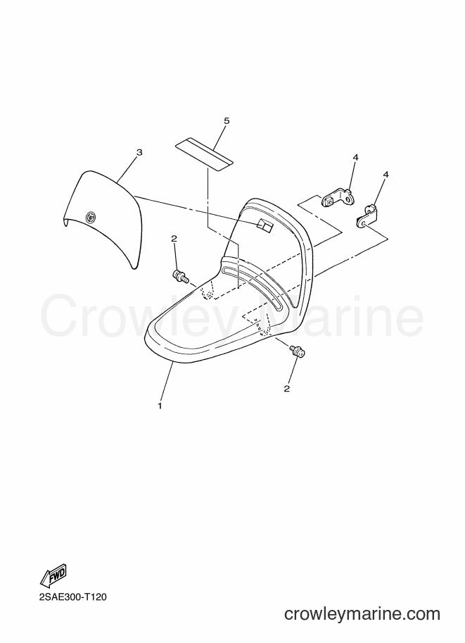 2018 Dirt Bike PW50 - PW50 (2SAE) [010] - FRONT FENDER