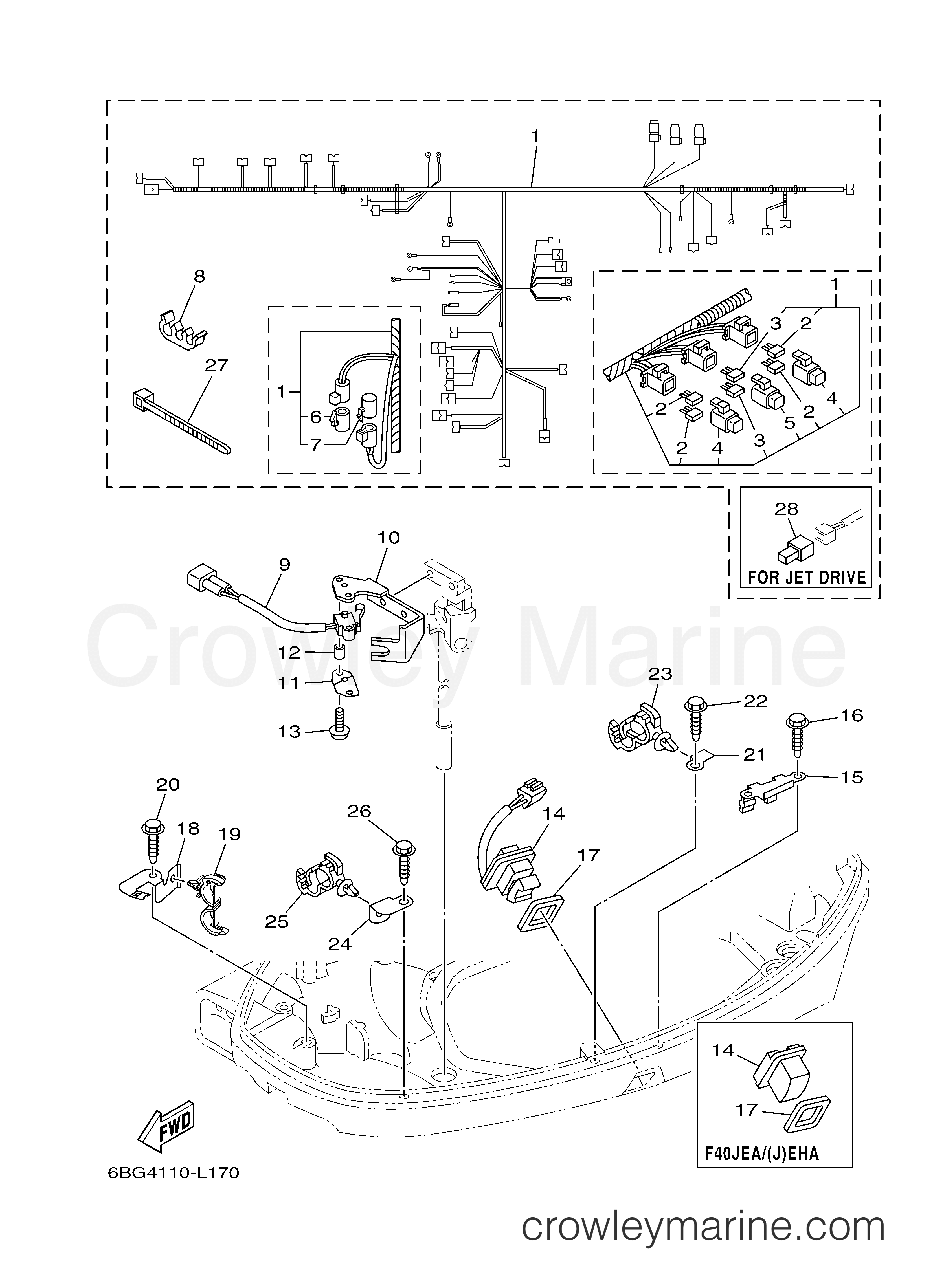 Yamaha Motors F40JEA - ELECTRICAL 5