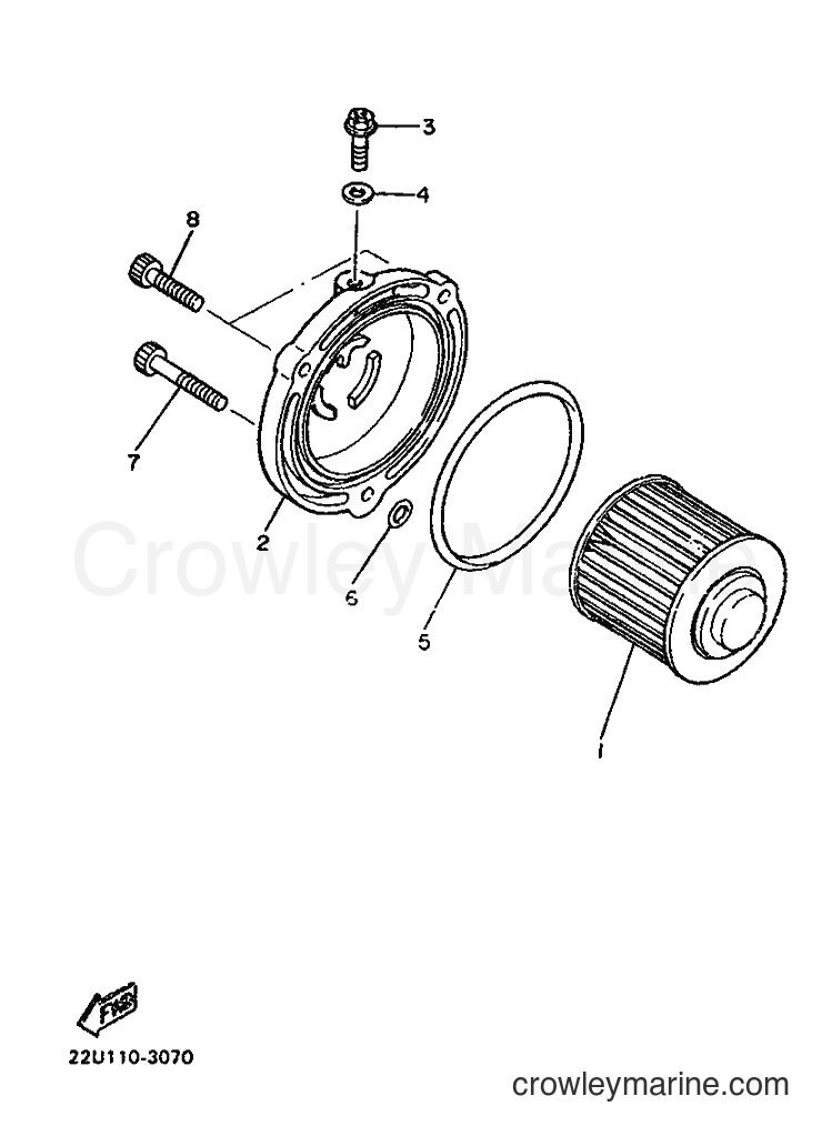 1983 Cruiser XV500 - XV500 (26R0) [010] - YLFILTER