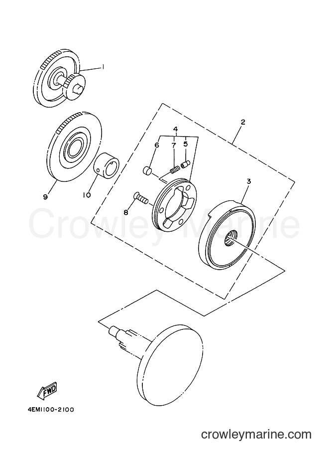 Yamaha Motors YFM80 (4EMJ) [010] - STARTER