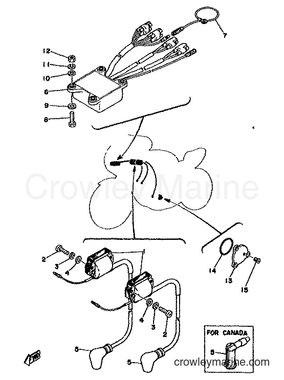 Yamaha Motors TZ350F (3G3) [999] - ELECTRICAL