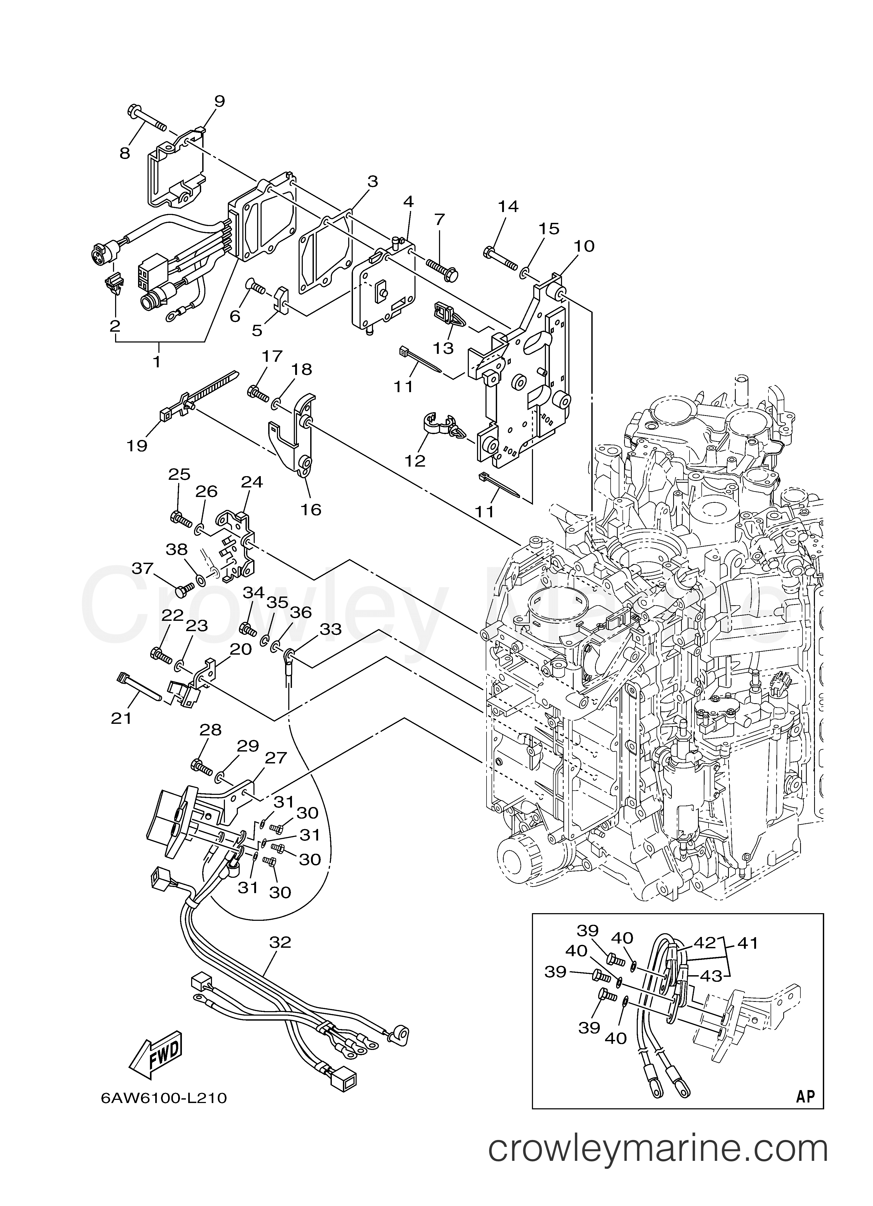 Yamaha Motors F350XCB - ELECTRICAL 4