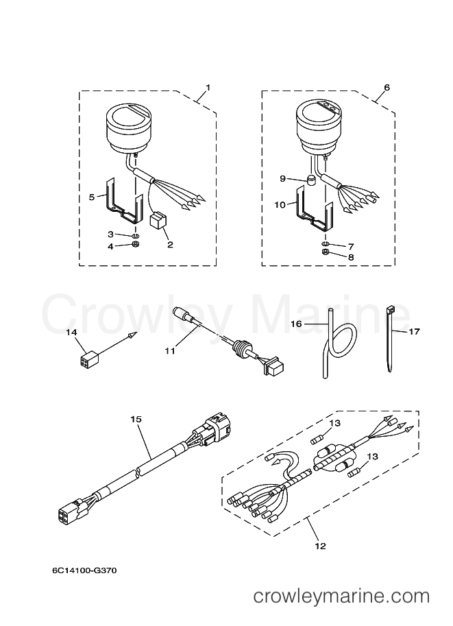 Yamaha Motors F30LA-2012 (6BT4) [060] - METER