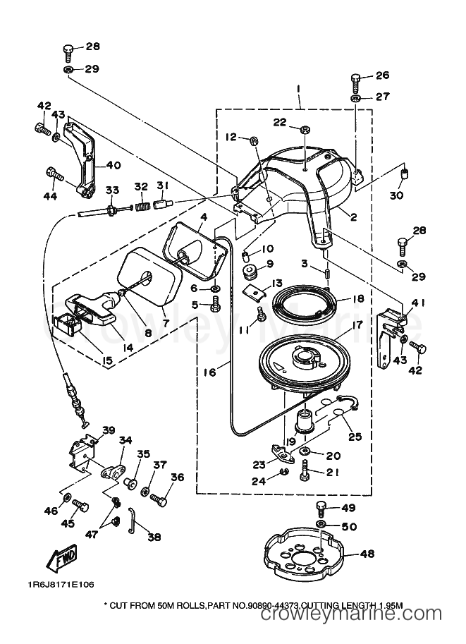 Yamaha Motors 30D (6J8) [030] - STARTER
