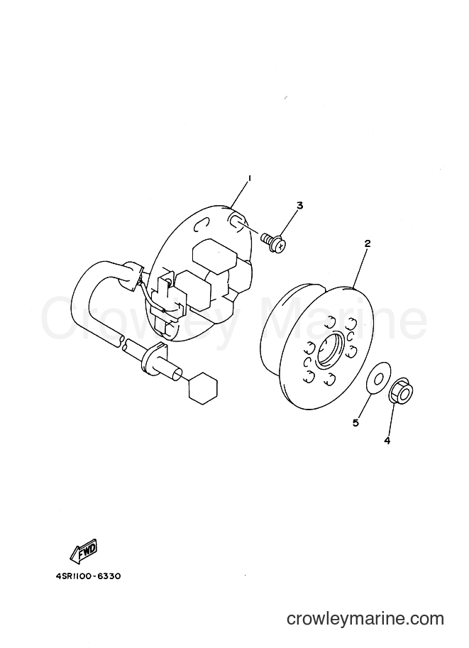 1997 Dirt Bike YZ250 - YZ250 (4XL1) [030] - GENERATOR