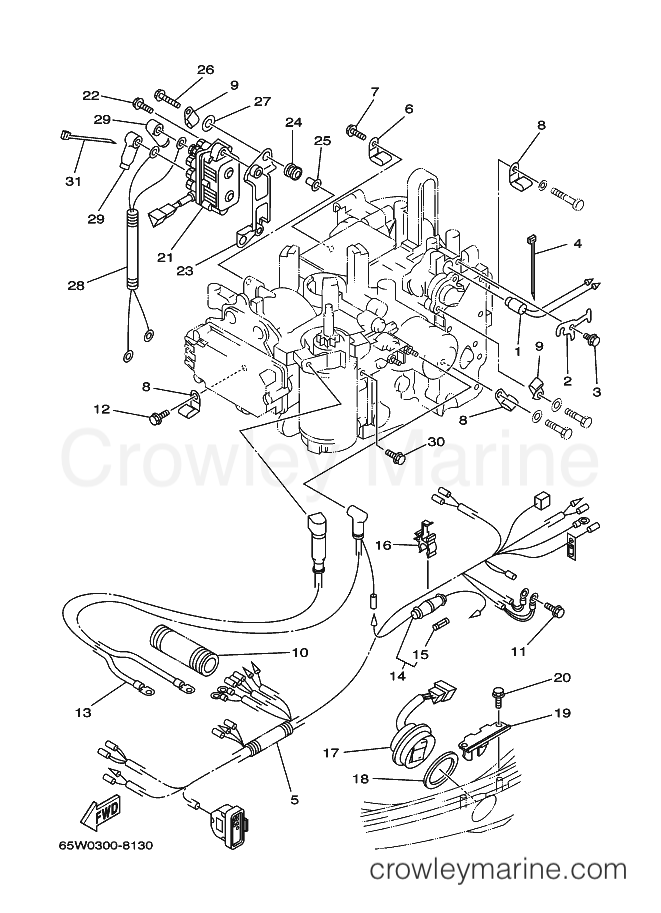 Yamaha Motors F25A (65W) [180] - ELECTRICAL 2