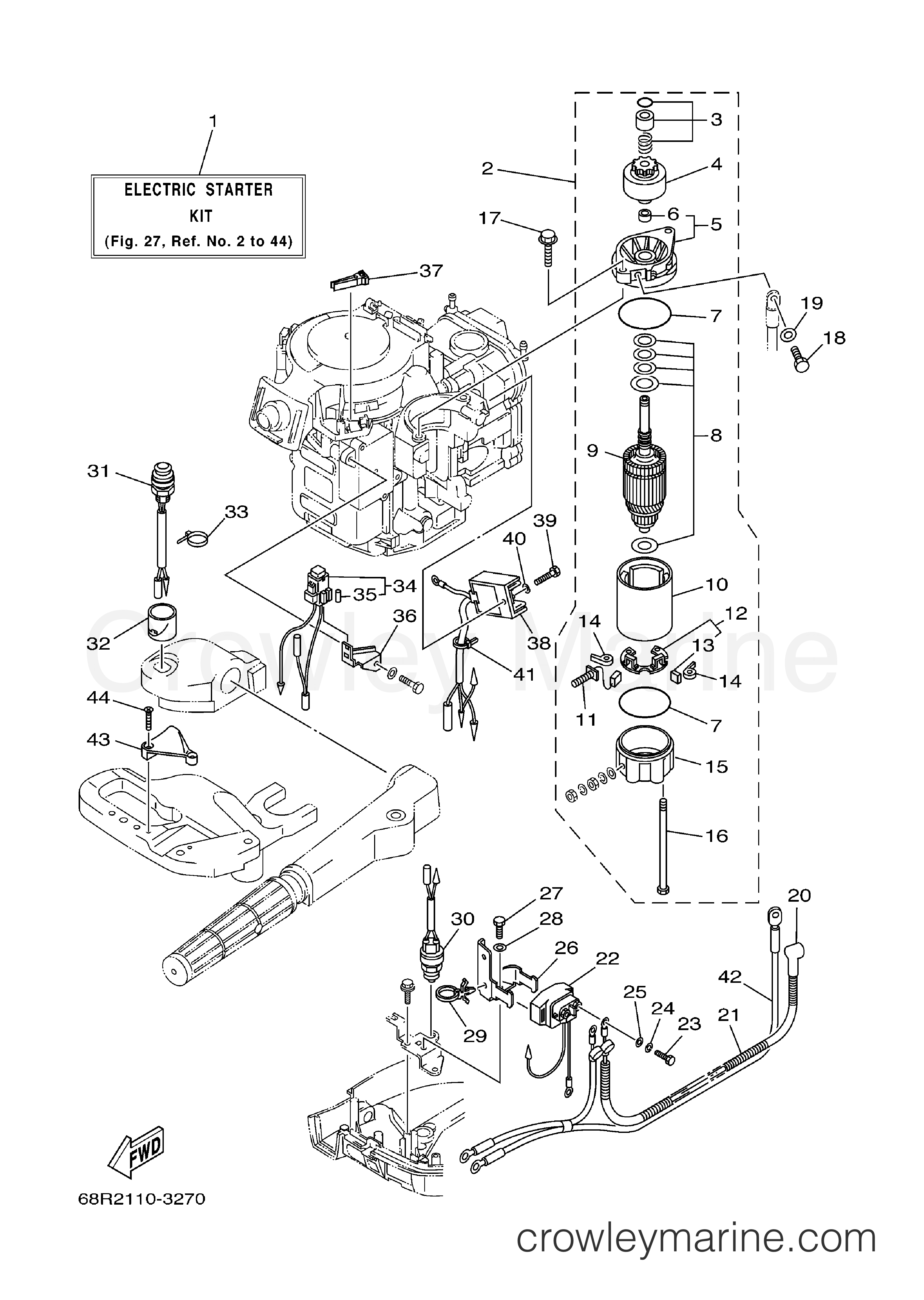 Yamaha Motors F6MSHB - OPTIONAL PARTS 1