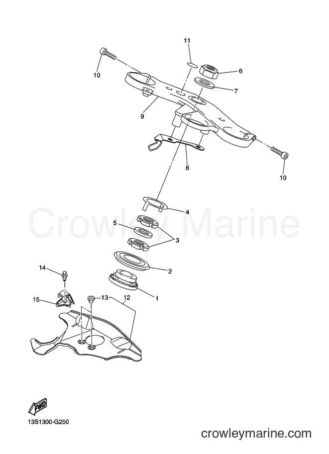 2012 Sport Bike YZF-R6 - YZF-R6 (1JSL) [060] - STEERING