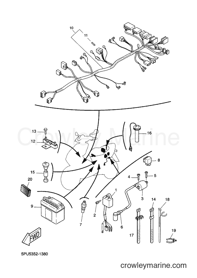 Yamaha Motors YQ50 (5PU4) [040] - ELECTRICAL 2
