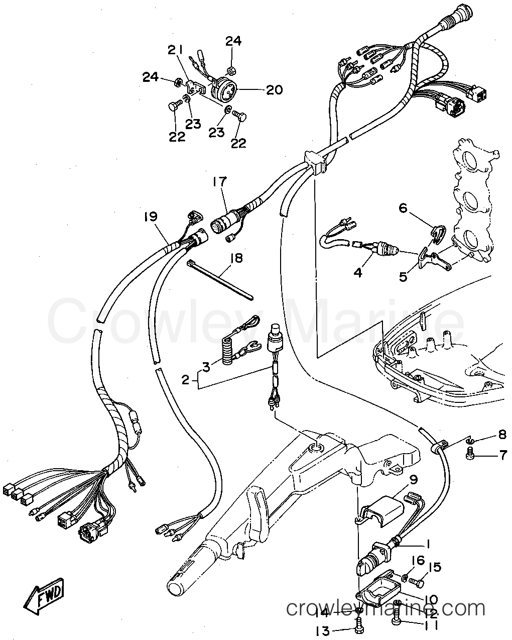 Yamaha Motors P60TLHT - ELECTRICAL 2