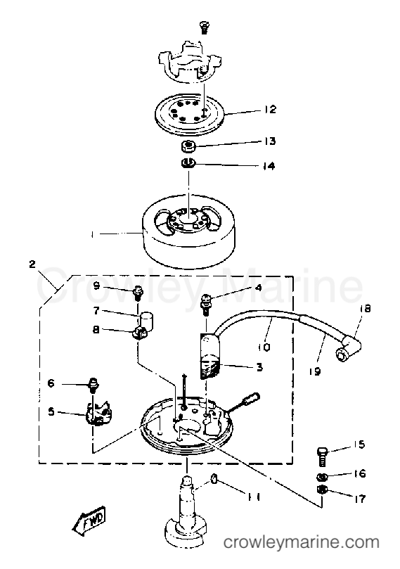 Yamaha Motors 2MSHR - GENERATOR