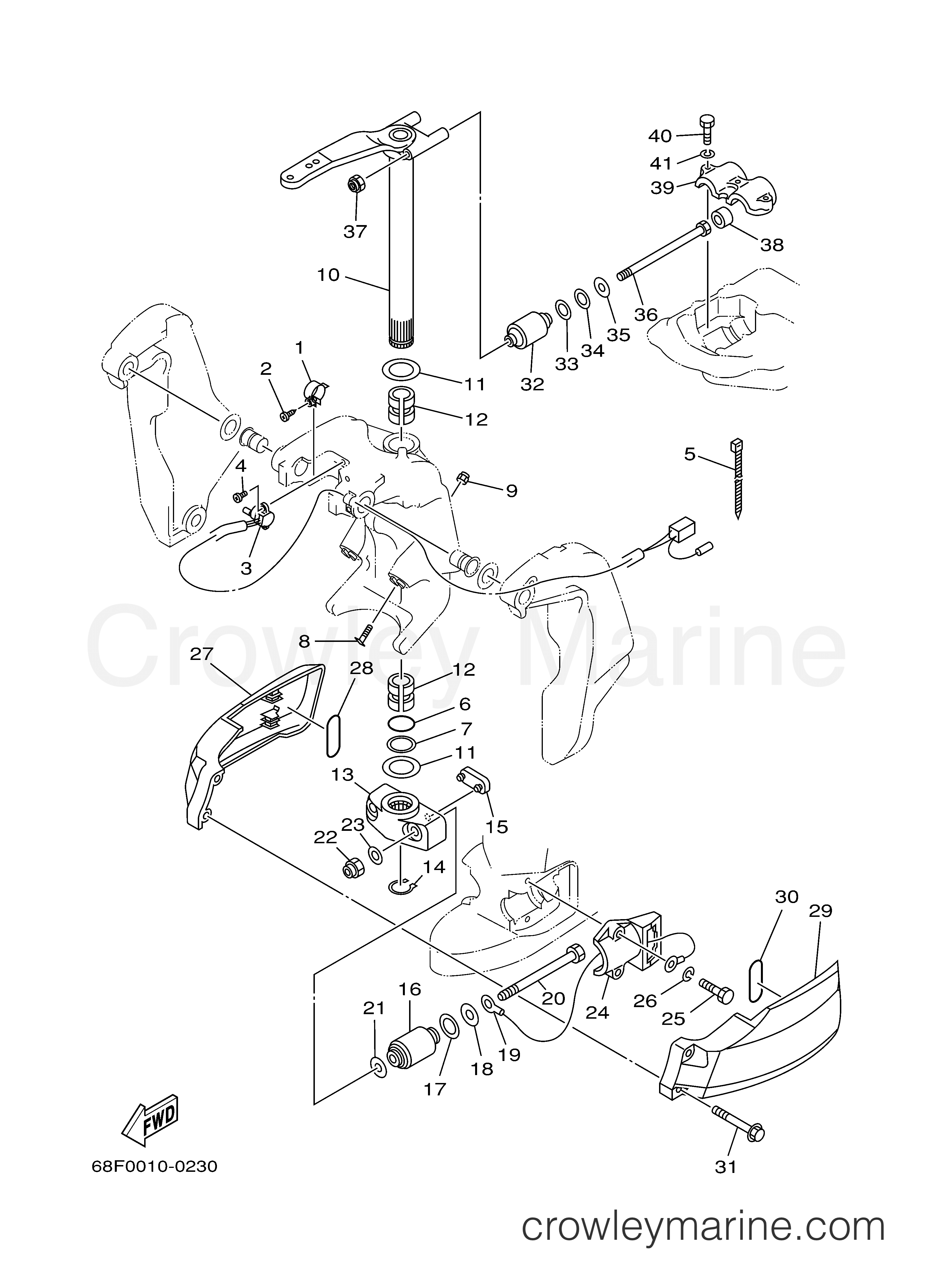 Yamaha Motors Z150TXRY - BRACKET 2