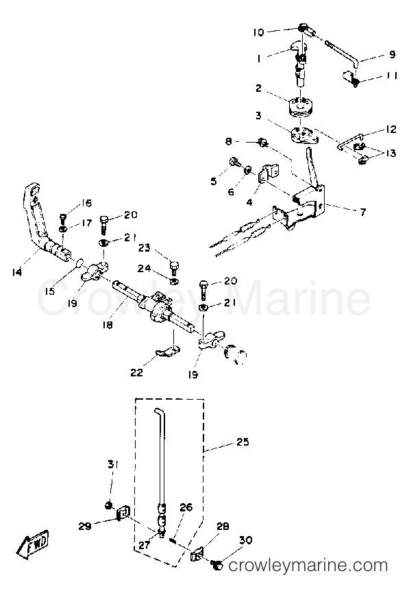 Yamaha Motors 8MLHP - CONTROL ENGINE