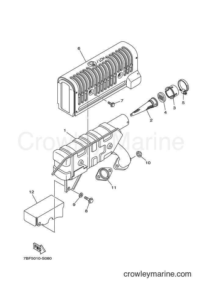 2017 Snowblower YT1380 - YT1380 (7BE3) [010] - EXHAUST