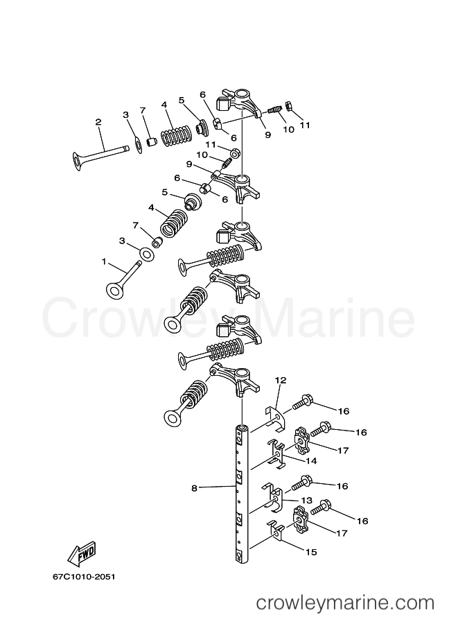 Yamaha Motors F40MJHH (67C8) [400] - VALVE