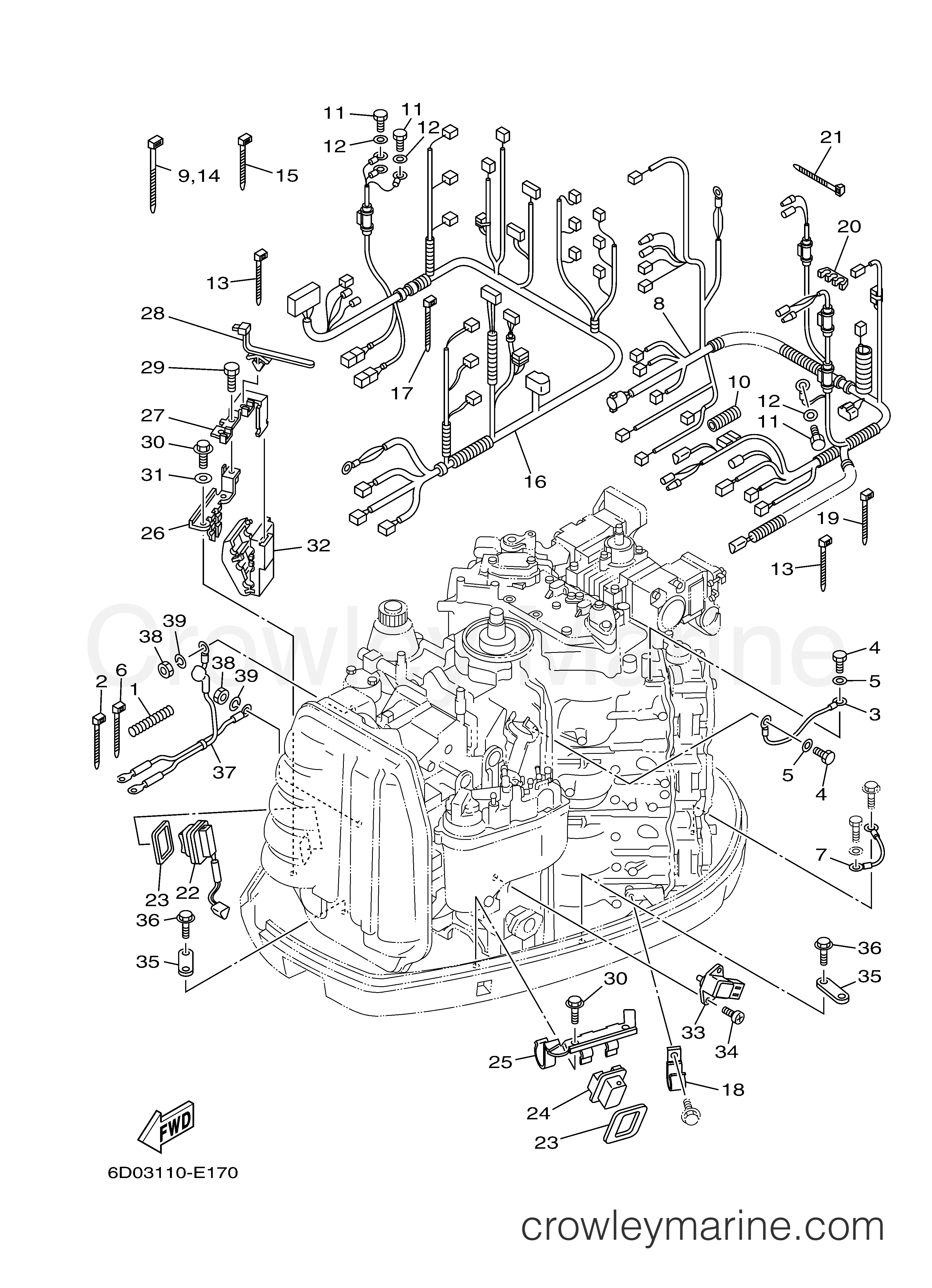 Yamaha Motors Z300TUR - ELECTRICAL 2