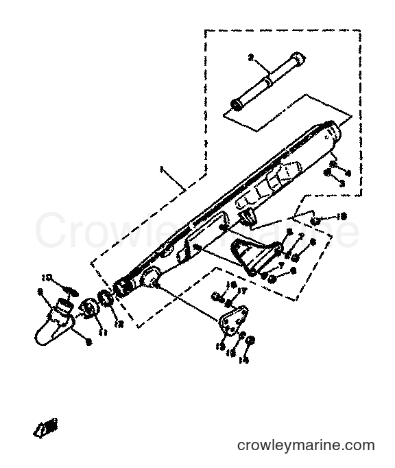 Yamaha Motors RD50M (2L7) [999] - EXHAUST