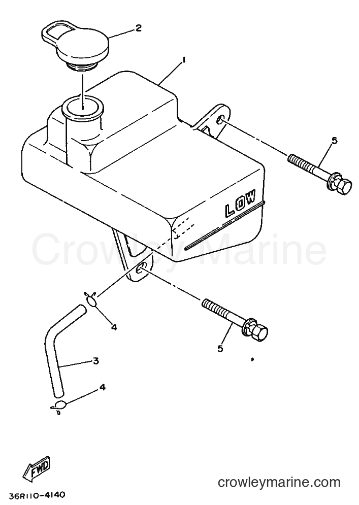 1988 ATV YF60 - YF60 (3NJ1) [999] - OIL TANK