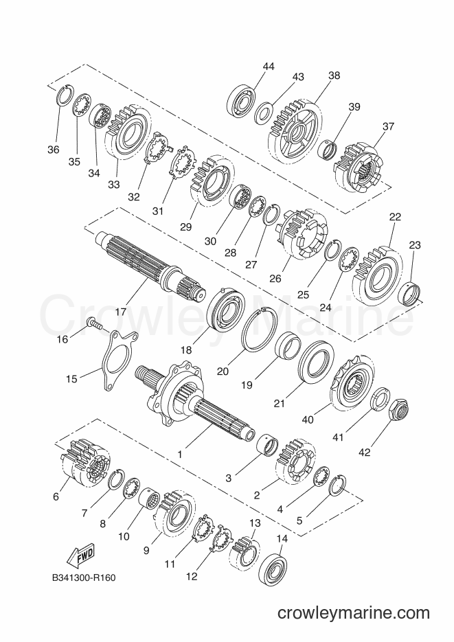 2016 Sport Bike XSR700 - XSR700 (B341) [030] - TRANSMISSION