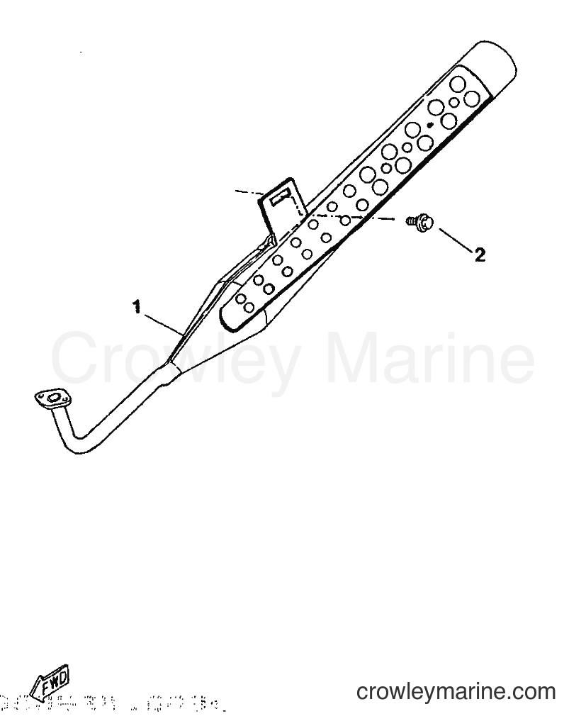 1989 Scooter ME50 - ME50 (3UD1) [999] - EXHAUST