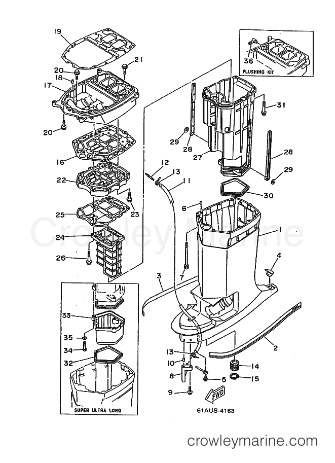 Yamaha Motors SX225TXR (65J0) [010] - UPPER CASING