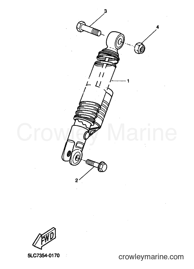 2000 Scooter YQ50L - YQ50L (5KH8) [010] - REAR SUSPENSION
