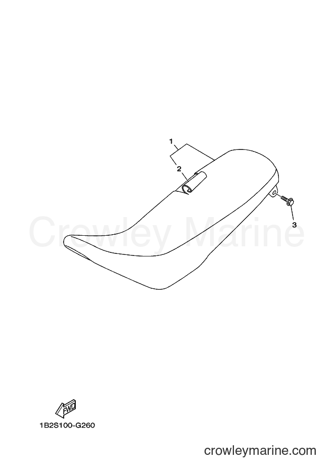 2012 Dirt Bike TT-R125LWEB - TT-R125LWEB (19CT) [010] - SEAT