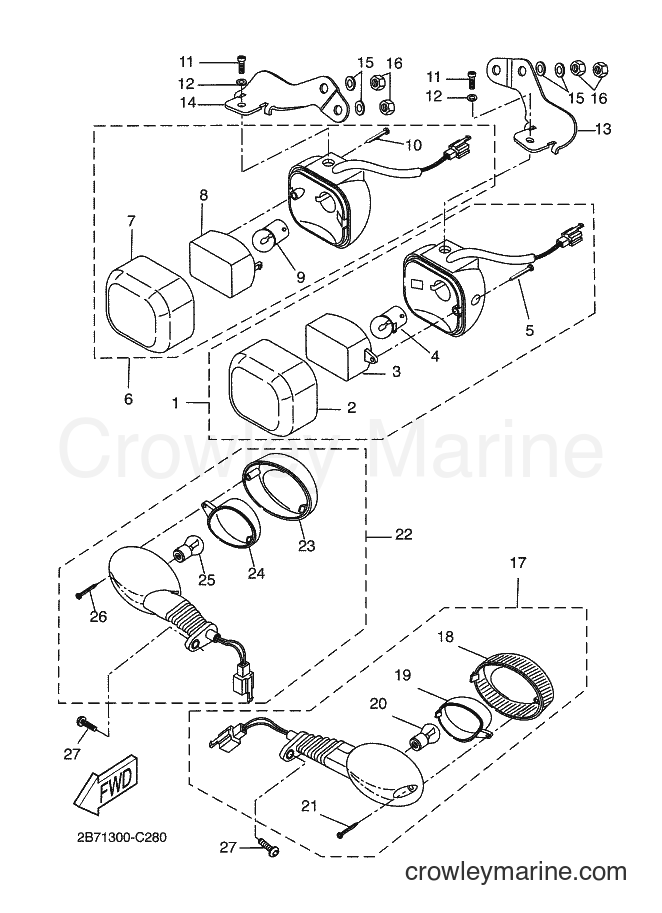 Yamaha Motors CW50N (2B7J) [020] - FLASHER LIGHT