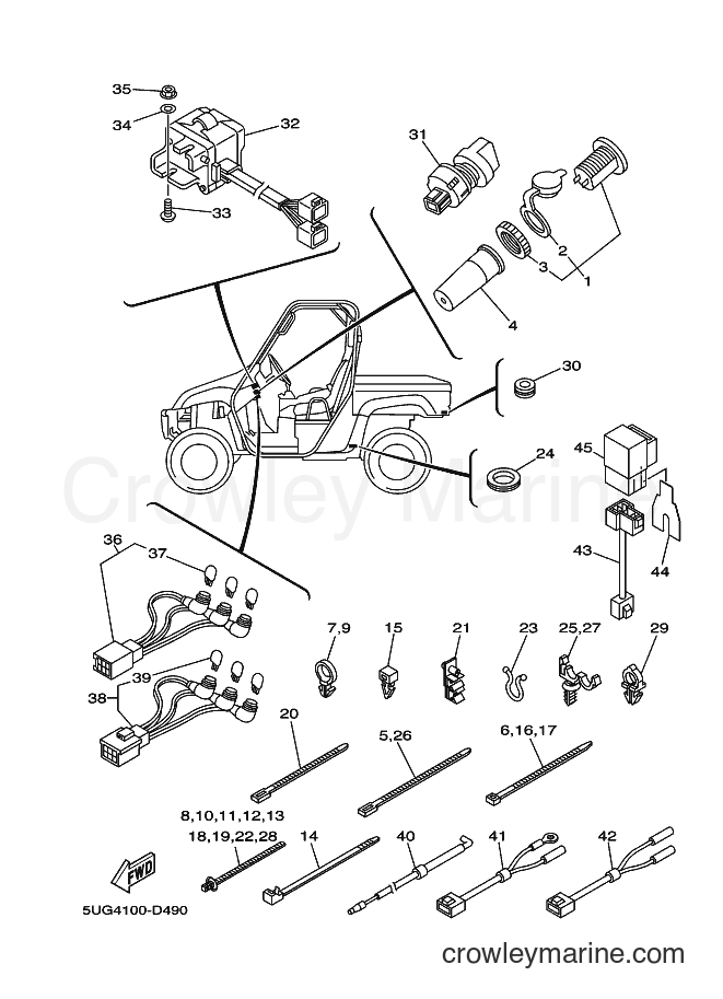 2005 ATV YXR660F - YXR660F (5UG6) [010] - ELECTRICAL 2