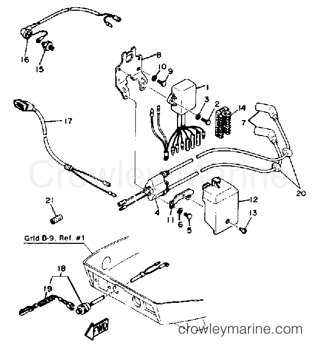 Yamaha Motors F9.9SJ - ELECTRICAL