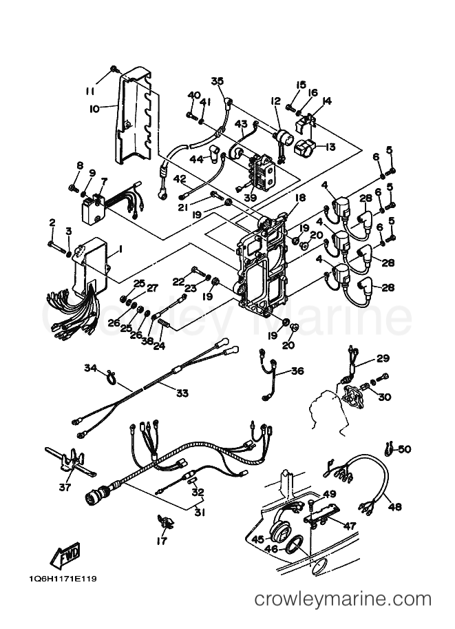 Yamaha Motors 90A (6H1) [030] - ELECTRICAL