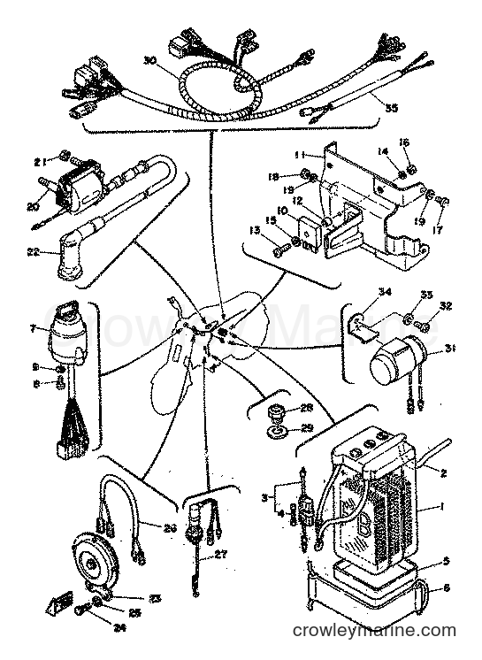 Yamaha Motors FS1DX (2G1) [998] - ELECTRICAL