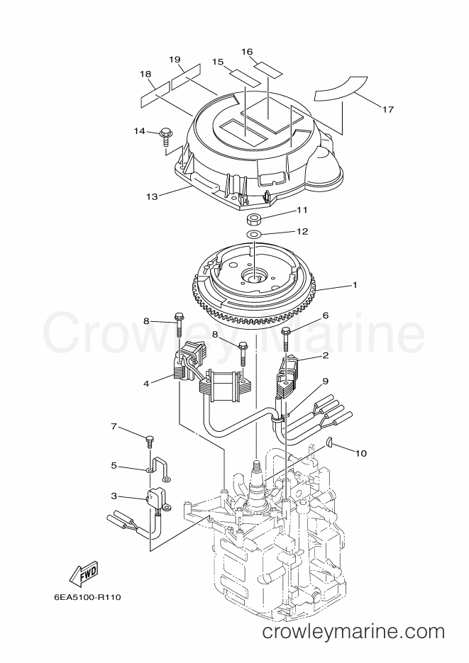 Yamaha Motors T9.9XPHB-2017 (6EA5) [090] - GENERATOR