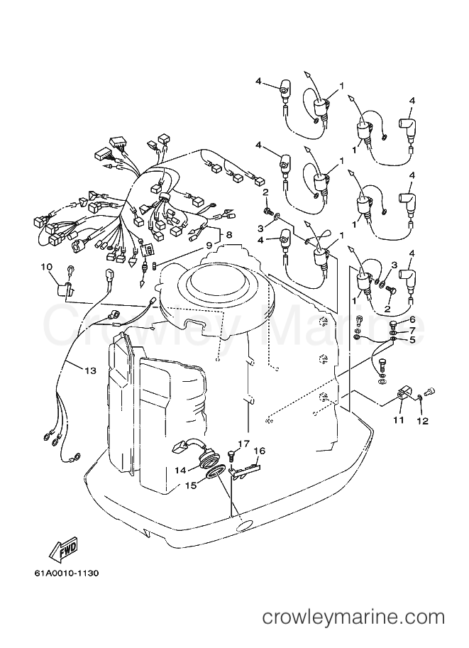 Yamaha Motors L250A (61B1) [060] - ELECTRICAL 2