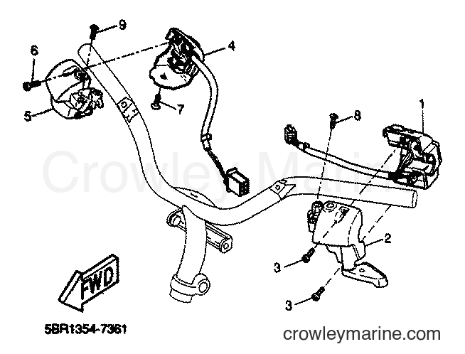 2001 Scooter YQ50 - YQ50 (5KH9) [010] - HANDLE SWITCH & LEVER