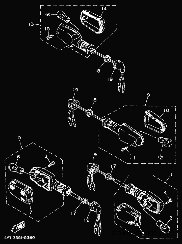 1995 Dirt Bike TDR125 - TDR125 (4GW3) [999] - FLASHER LIGHT