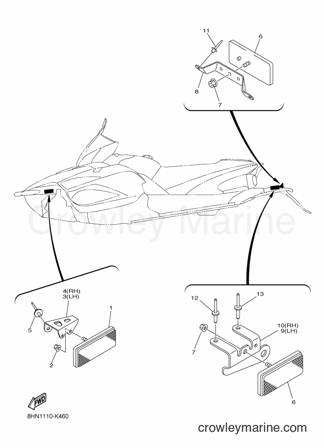Yamaha Motors RX10ST3 (8LA2) [020] - ELECTRICAL 3