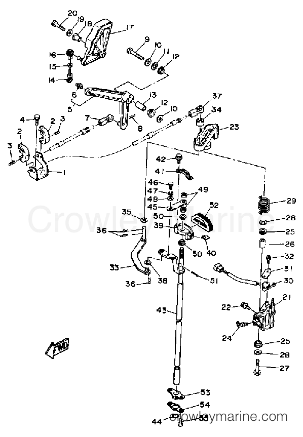 Yamaha Motors L250ETXDA - CONTROL ENGINE
